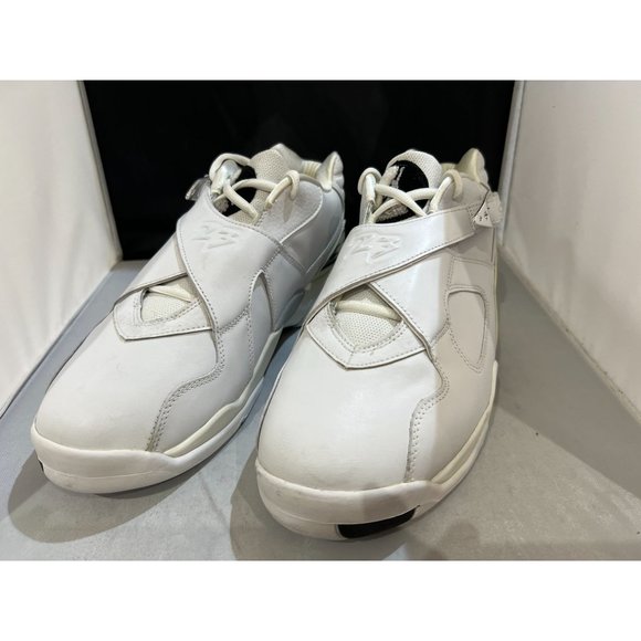 Jordan 8 Retro Low White Metallic Silver - 306157 101 Men's size 12.5 - Picture 4 of 9